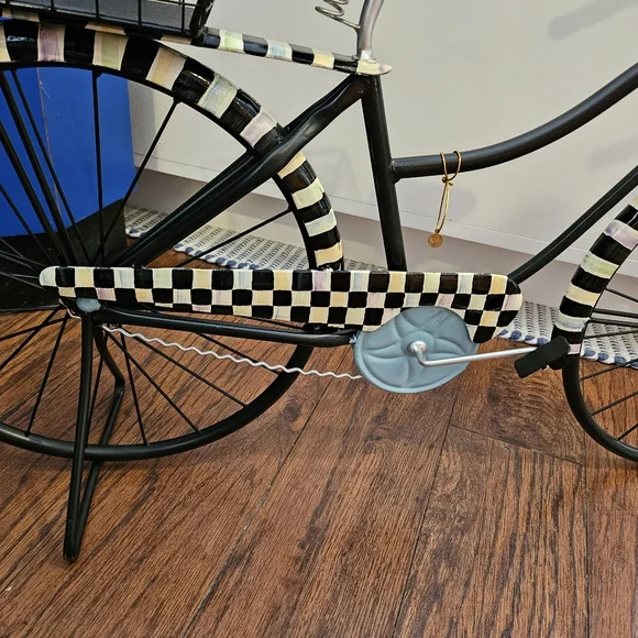MacKenzie-Childs Check Bike Decor - Picture 6 of 11